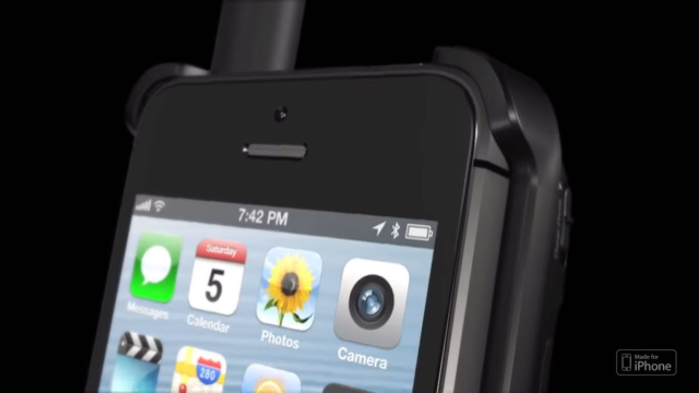 SatSleeve for iPhone Satellite Mobile Phone Thuraya Mobile